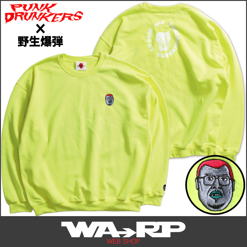 WARP】PUNK DRUNKERS(パンクドランカーズ)より、野生爆弾くっき