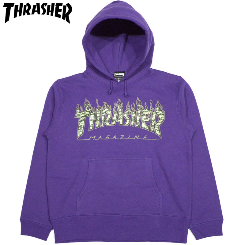 Oswald iskelet Dağ thrasher flame hoodie purple - lacortineriabyl.com