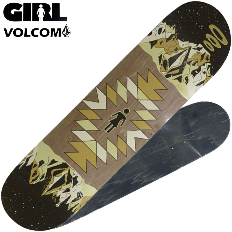 【新品】Girl Volcom スケボー デッキ ボルコム ガール 新品】Girl Volcom スケボー デッキ ボルコム ガール - メルカリ