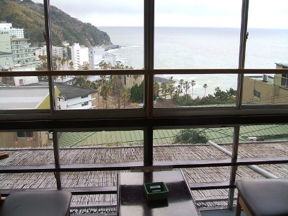 海の見える宿1