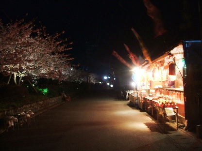 河津桜屋台