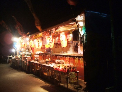 河津夜桜屋台