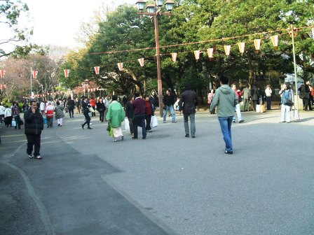 上野公園桜花見1