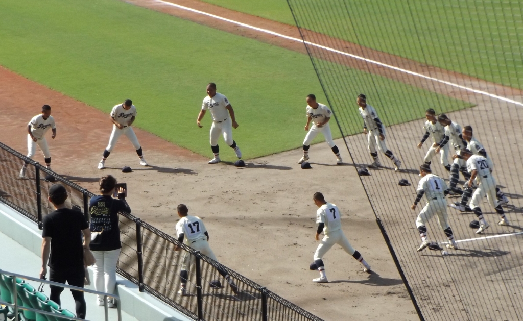 山口県・柳井学園高校野球部公式戦用ユニフォーム