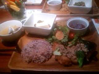ヘルシーなランチ