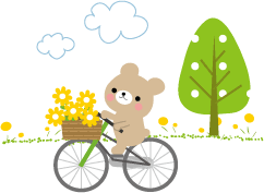 楽しいサイクリング:元気が一番