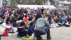 子供たちも神楽に夢中