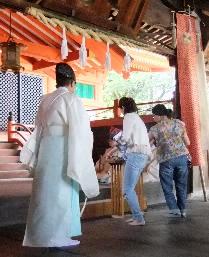 初節句の御参り