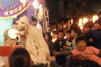 狐が帰ってきました