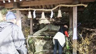 手水をどうぞ