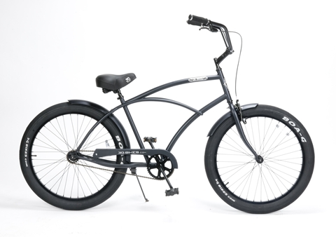 注目ブランドのギフト ビーチクルーザー 3gbikes 自転車本体