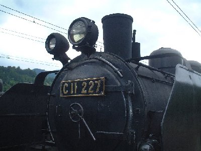 大井川鐵道・千頭駅のC11-227