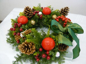 20081122 クリスマスリース