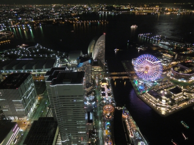 ランドマークタワー夜景