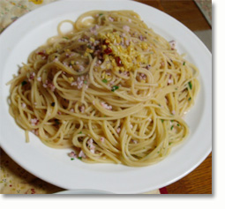 たこパスタ