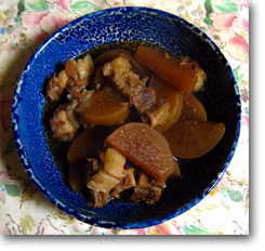 大根と豚バラの煮物