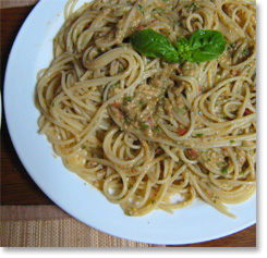 エドキャノ風パスタ