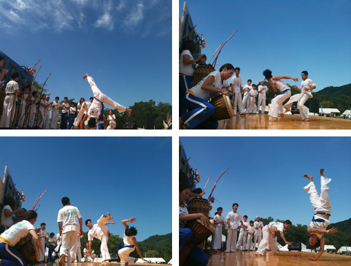はたフェスのカポエイラcapoeira