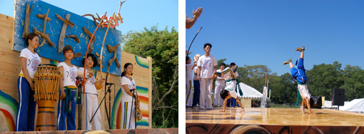 はたフェスのカポエイラcapoeira