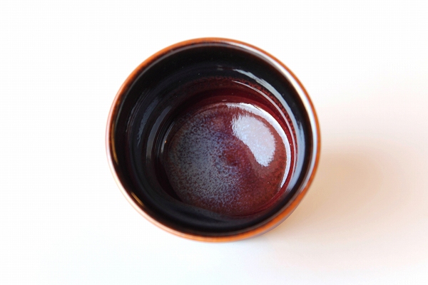 四郎窯 辰砂天目・碧緑天目 ぐい呑み | 器屋うらの