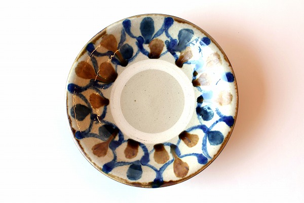 やちむん　丸皿　七寸　高江洲陶磁器 やちむん 高江洲陶磁器 7寸皿（3種） - やちむん・琉球ガラスなどの