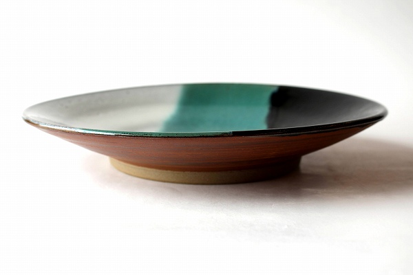 【新品】中居窯　尺皿30.3センチ　劇レア　牛ノ戸焼 新品】中居窯 尺皿30.3センチ 劇レア 牛ノ戸焼 因州中井