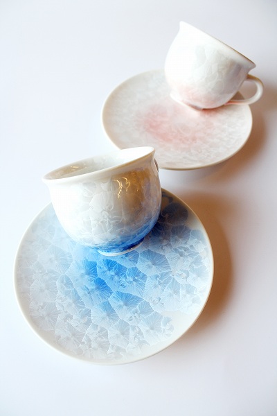 京焼　陶葊　陶あん　亜鉛結晶釉　京都　優美　新品未使用 京都 陶あん窯 結晶釉の器 | 器屋うらの