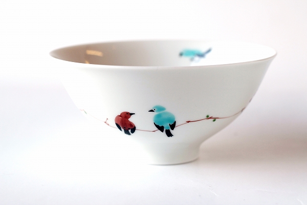 波佐見焼 陶房 青 つぐみ鳥の器 | 器屋うらの