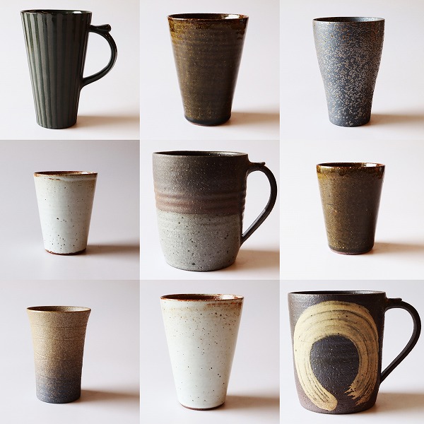 新品未使用 長谷陶園伊賀焼 作家さん作品1点もの陶器製コーヒー