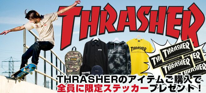 THRASHER公式通販サイト