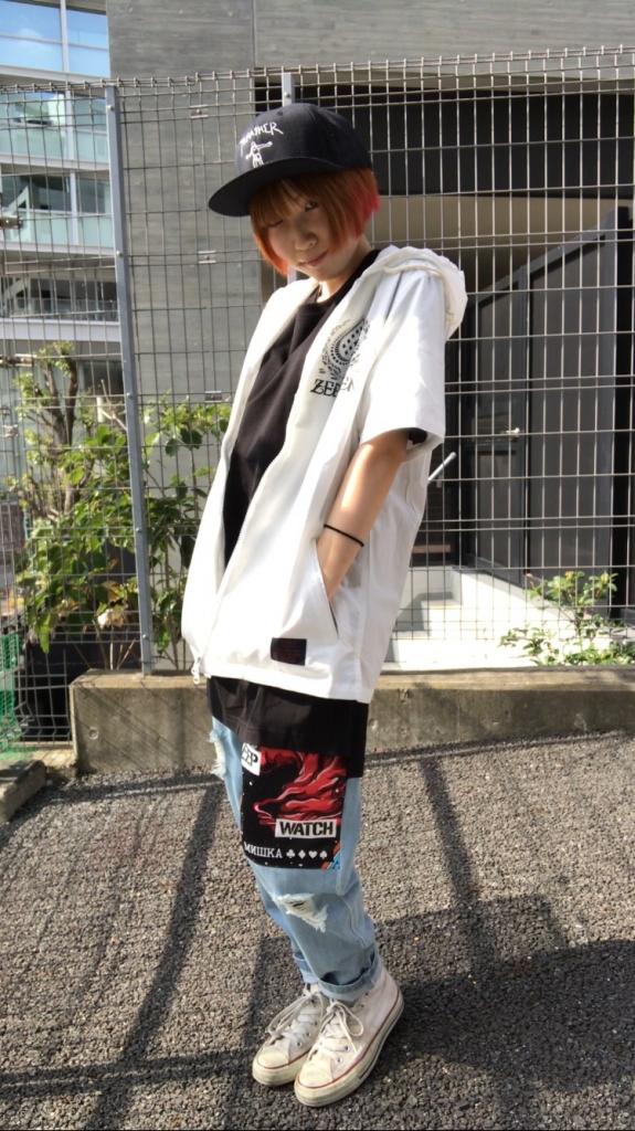 Zephyren(ե) HOOD SHIRT S/S WHITEΥ