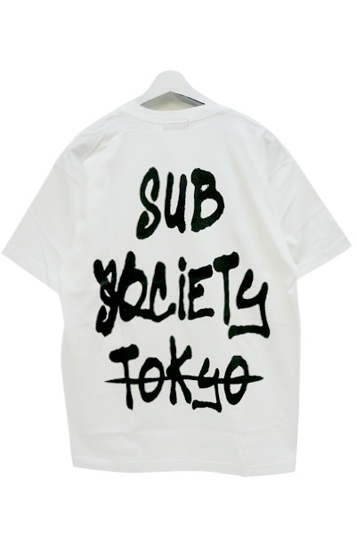 Subciety (֥ƥ) TAG S/S WHITEΥ