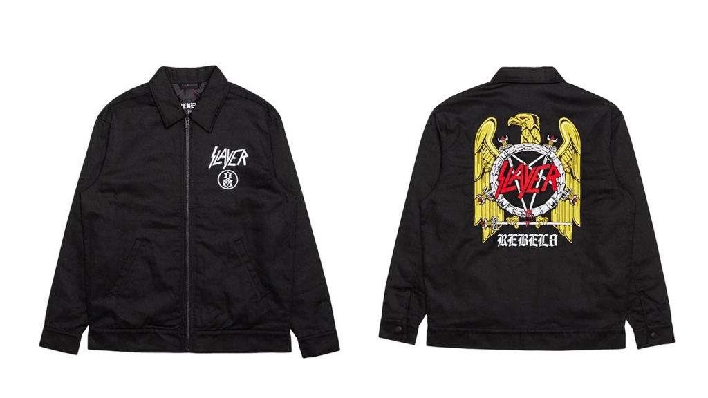 SLAYER × REBEL8 夢のコラボレーション第2弾がついにリリース 