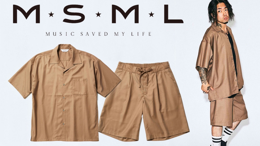 MSML MUSIC SAVED MY LIFE シャツSサイズ