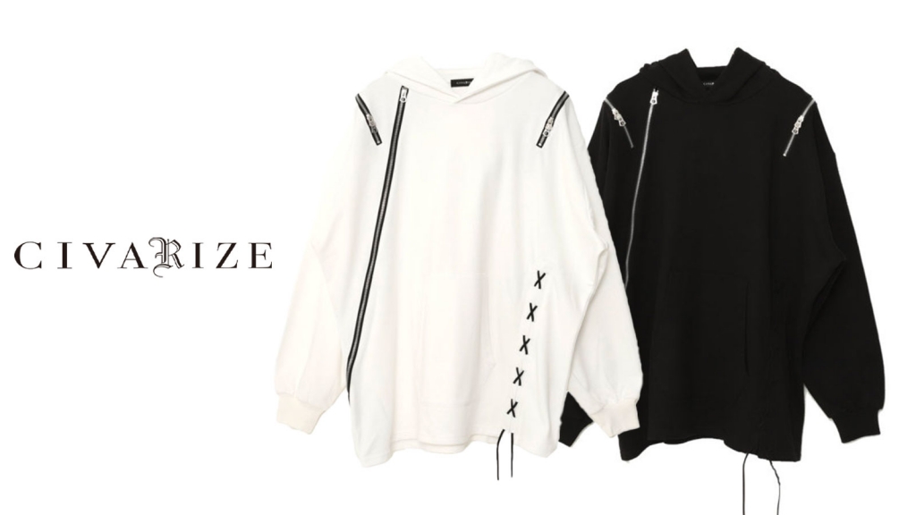 CIVARIZE(シヴァーライズ)から新作一斉入荷！走らせたジップが特徴的な