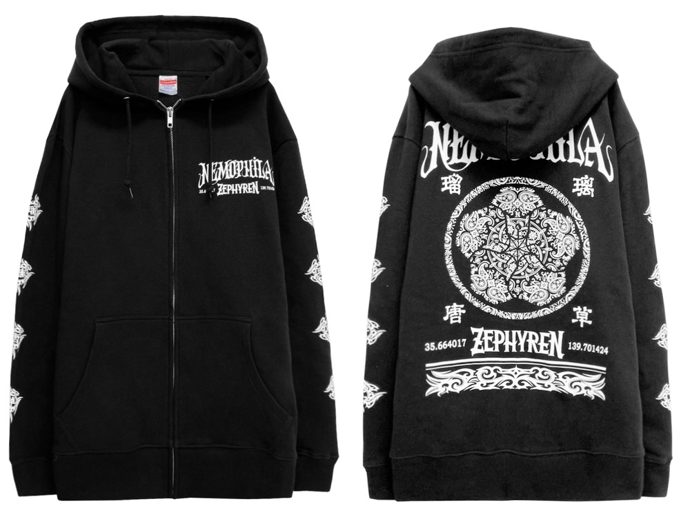 受注終了】NEMOPHILA×ZEPHYREN×GEKIROCK CLOTHINGのトリプル・コラボ