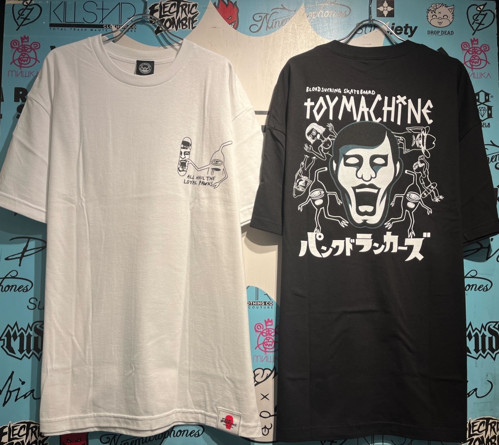 TOY MACHINE×PUNK DRUNKERS】ゲキクロで大人気のブランド同士が