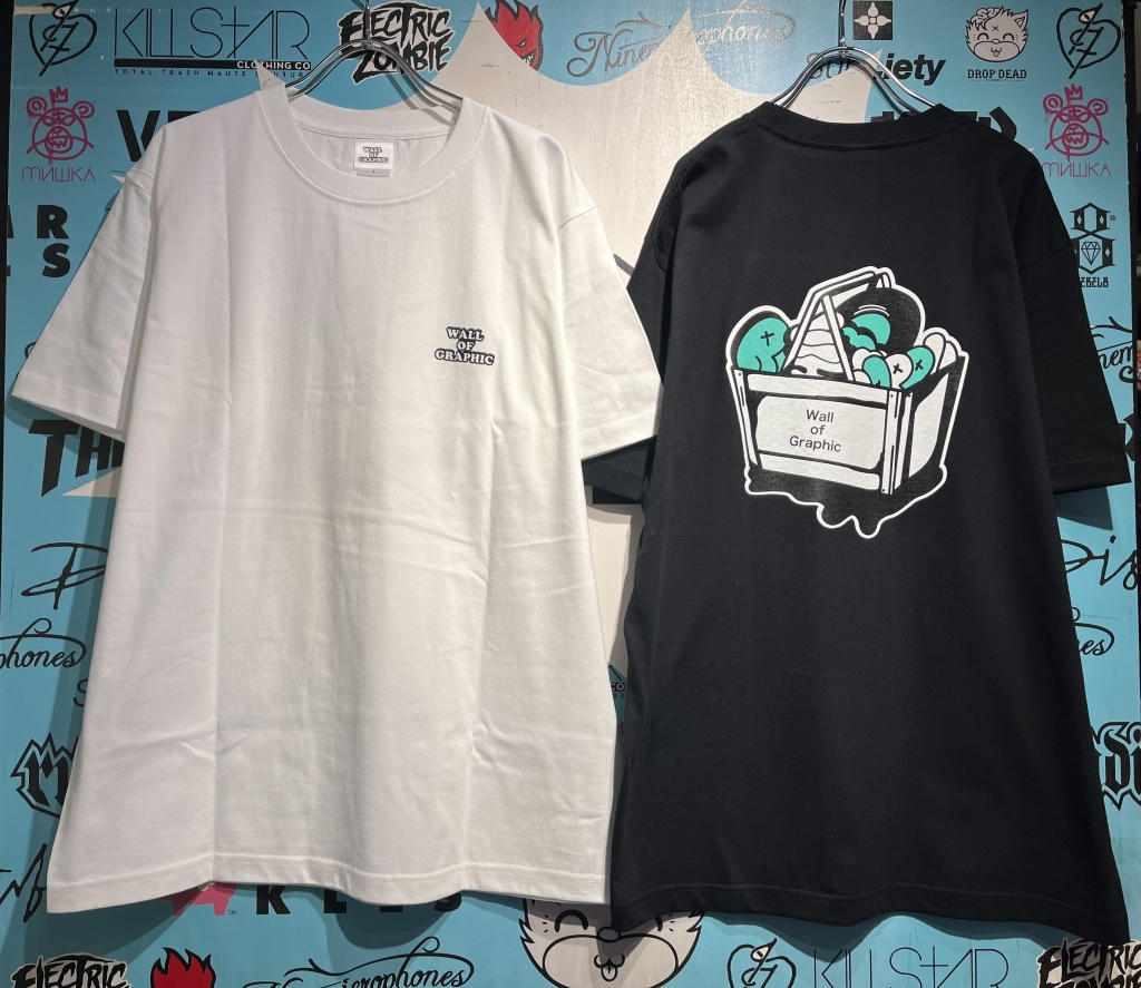 人気ブランドバ40代 Wall Graphic(ウォールオブグラフィック)ゲキクロで新規取扱 Of Tシャツ(半袖/袖なし)