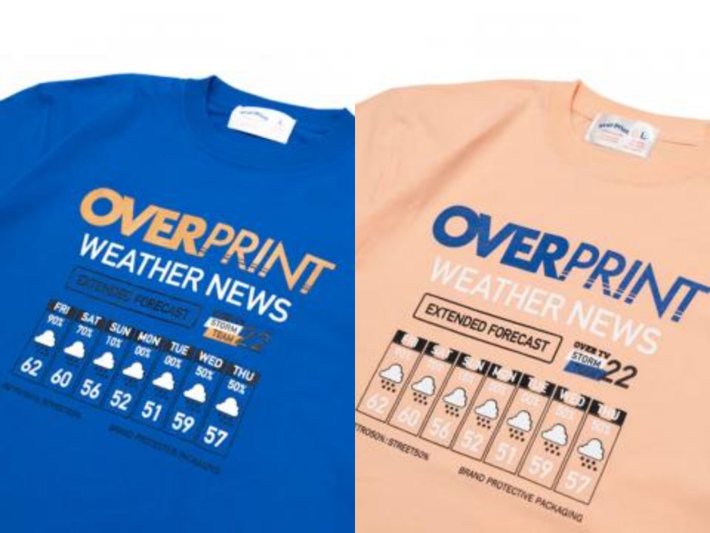 over print