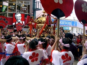 天神祭 2009 ギャルみこし