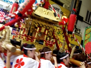 天神祭 2009 ギャルみこし