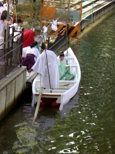 天神祭 鉾流神事