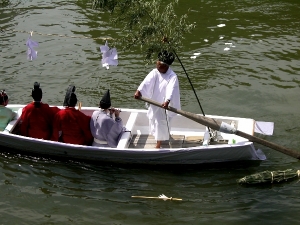 天神祭 鉾流神事