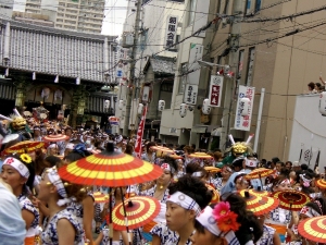天神祭 陸渡御