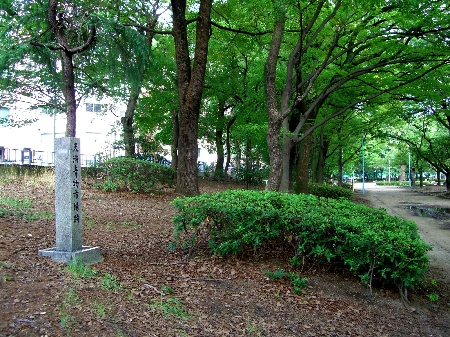 天満青物市場 跡碑