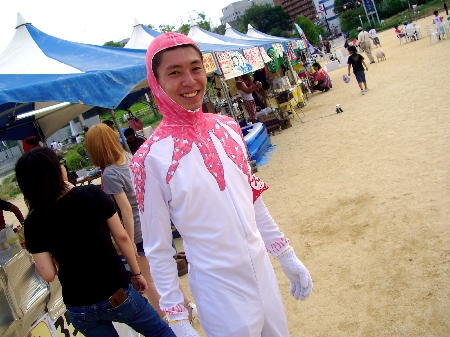 手づくりの夏祭り