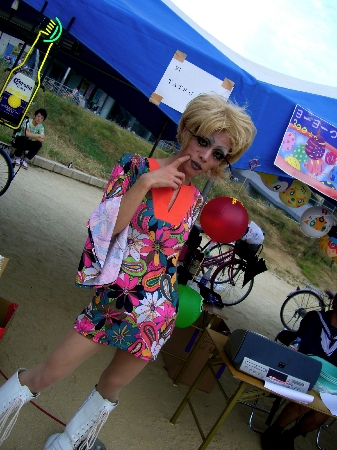 手づくりの夏祭り