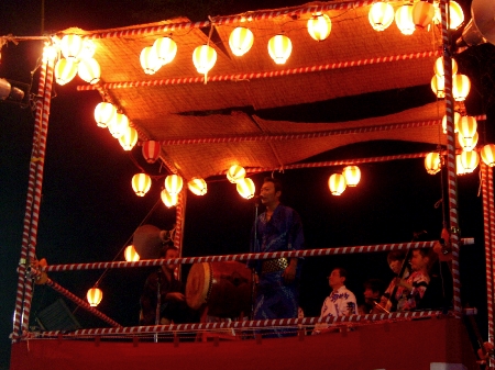 手づくりの夏祭り