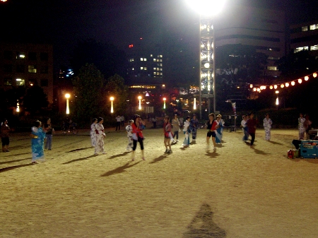 手づくりの夏祭り