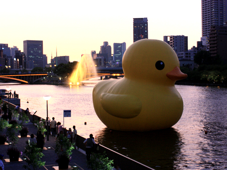 水都大阪2009 巨大アヒル